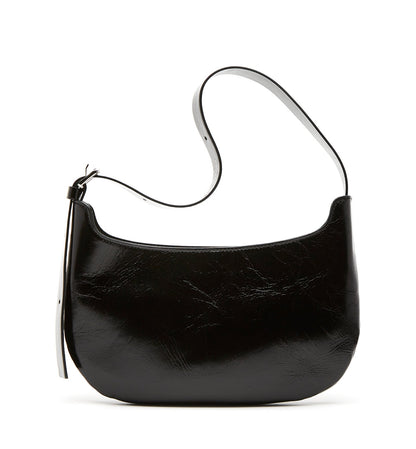 La Canadienne PRESTYN CRINKLE LEATHER SHOULDER BAG Women