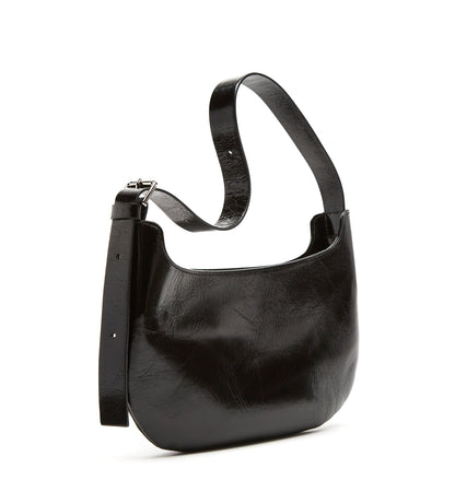 La Canadienne PRESTYN CRINKLE LEATHER SHOULDER BAG Women