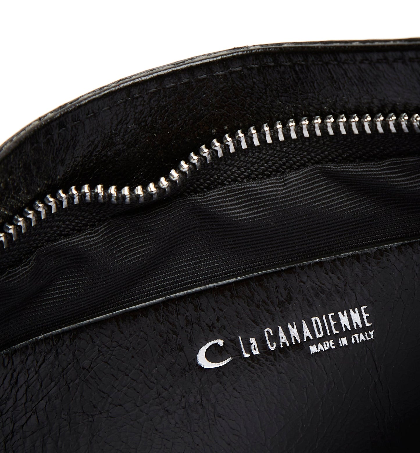 La Canadienne PRESTYN CRINKLE LEATHER SHOULDER BAG Women