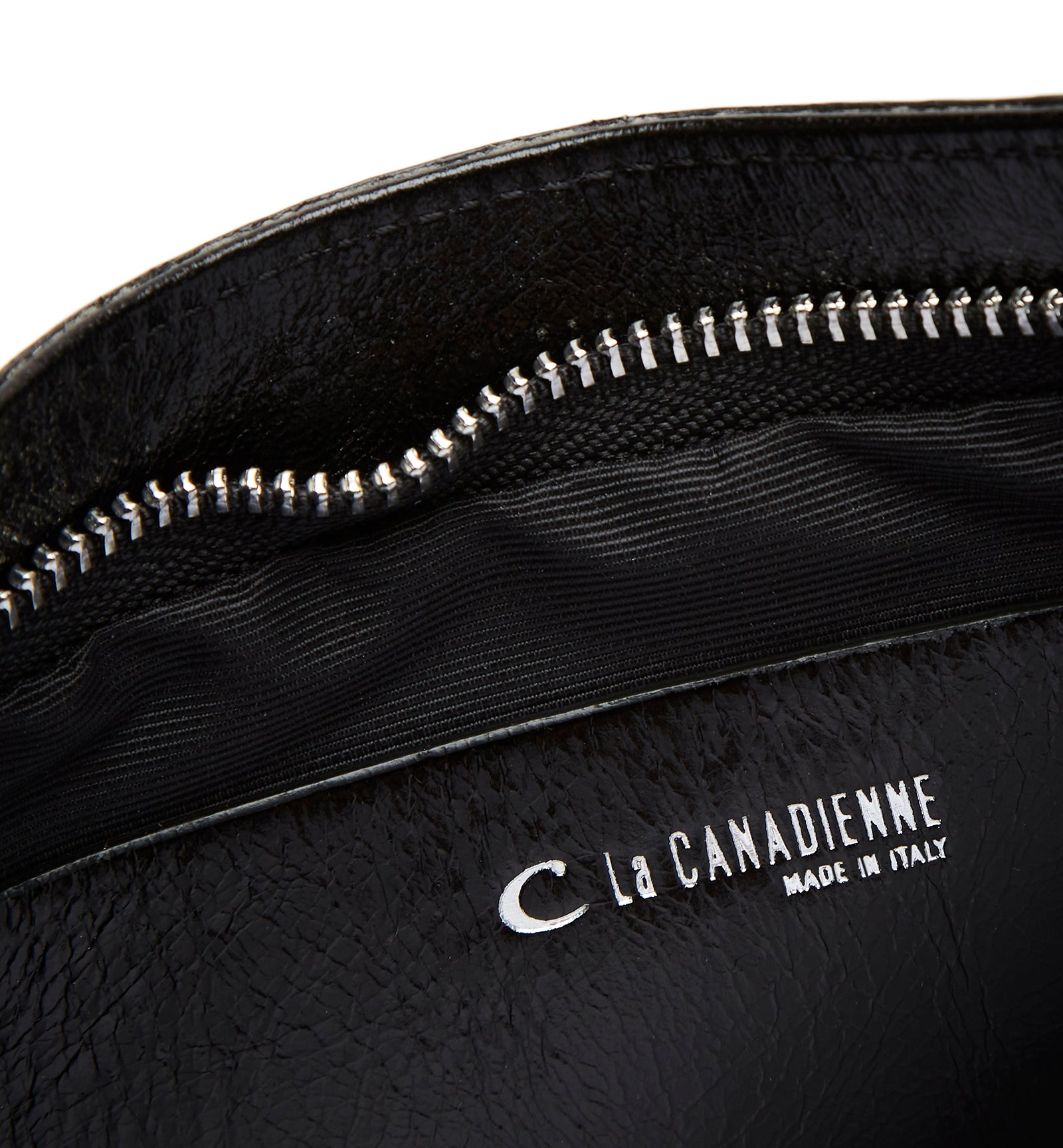 La Canadienne PRESTYN CRINKLE LEATHER SHOULDER BAG Women