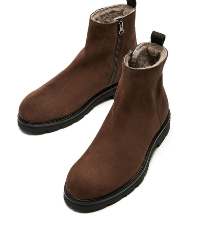 La Canadienne LUDO MEN'S SHEARLING-LINED SUEDE BOOT Men