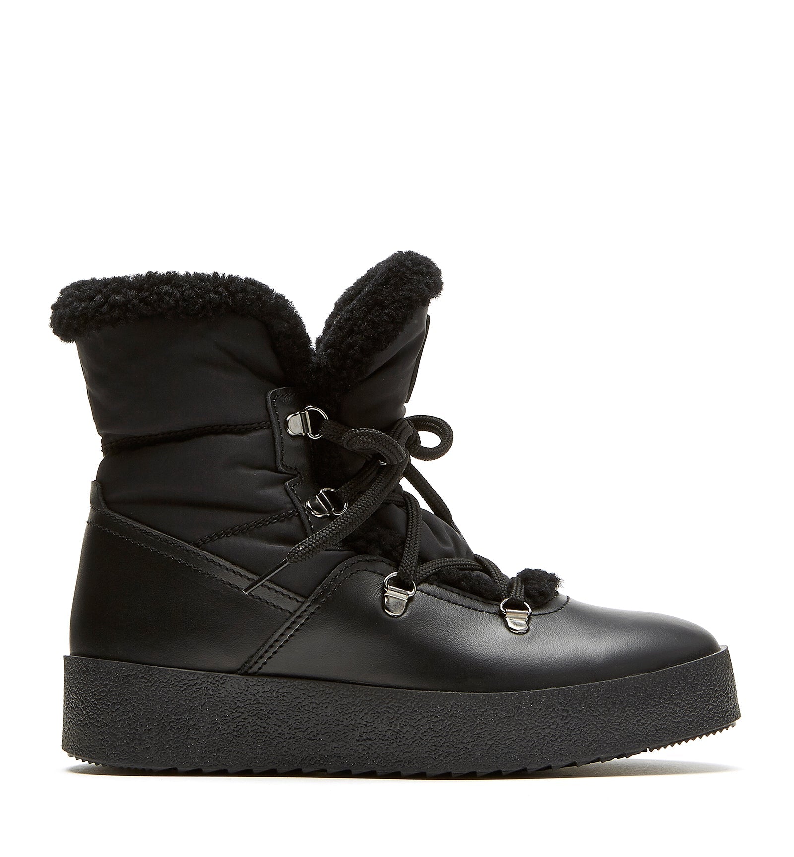 La Canadienne EDDIE SHEARLING-LINED LEATHER BOOT Women