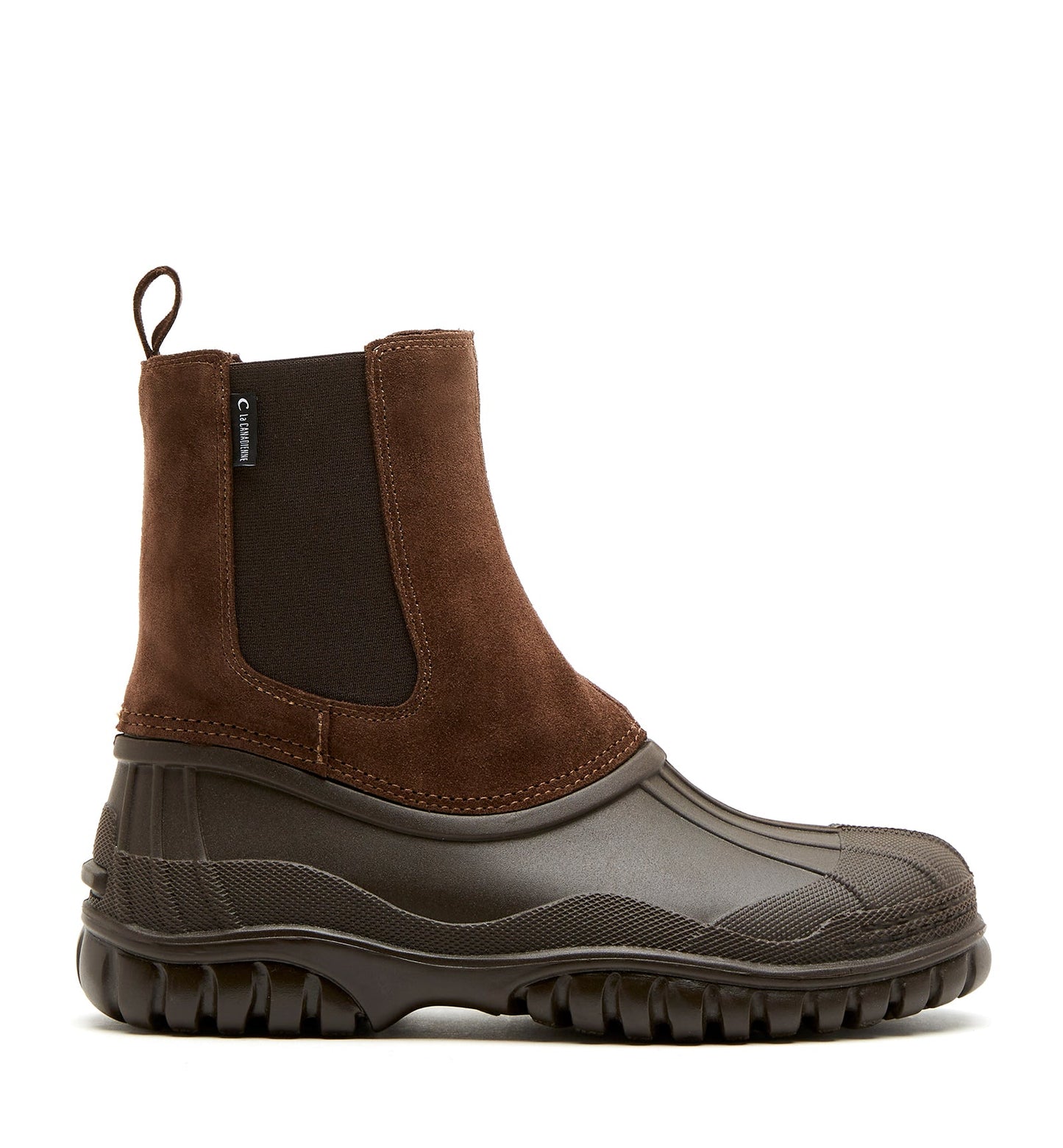 La Canadienne POWDER SHEARLING-LINED SUEDE BOOT Women