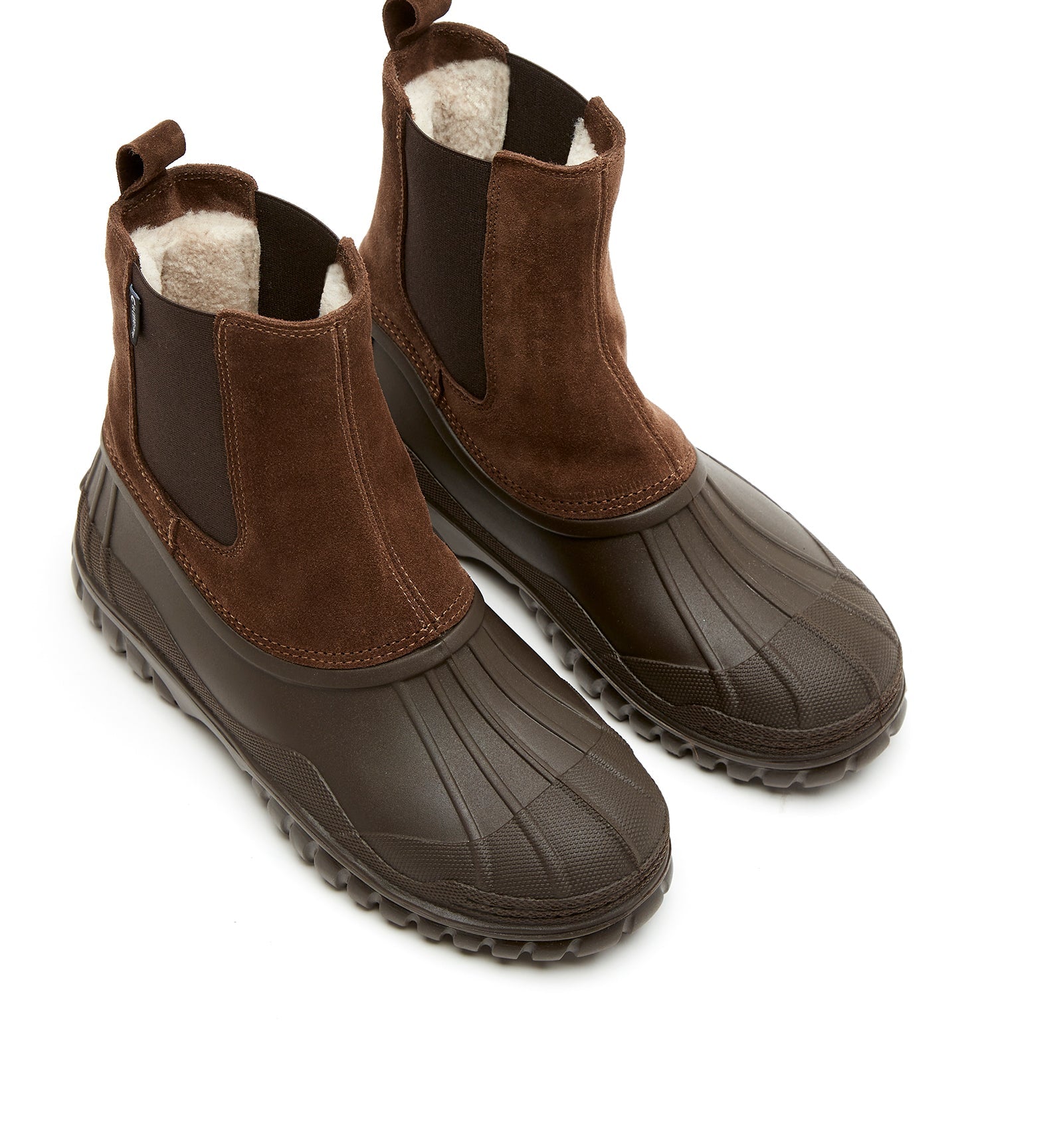 La Canadienne POWDER SHEARLING-LINED SUEDE BOOT Women