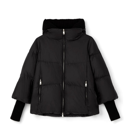 La Canadienne NYX HOODED SHORT PUFFER COAT Women