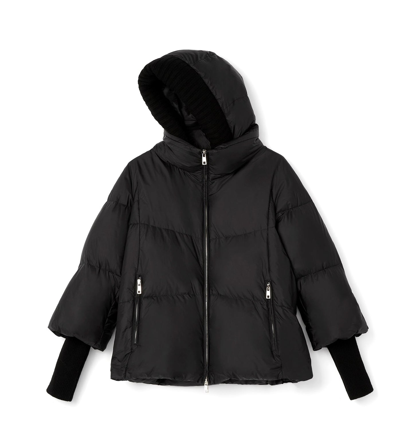 La Canadienne NYX HOODED SHORT PUFFER COAT Women