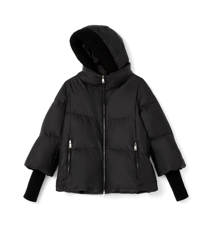 La Canadienne NYX HOODED SHORT PUFFER COAT Women