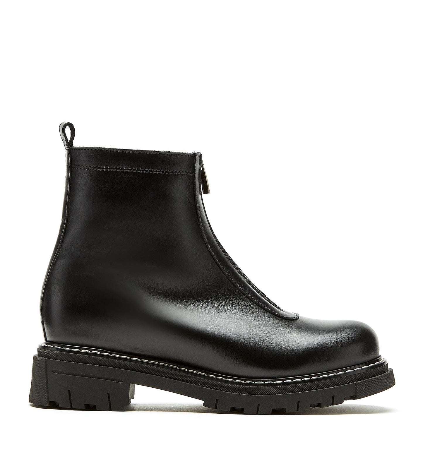 La Canadienne DEON SHEARLING-LINED LEATHER BOOTIE Women