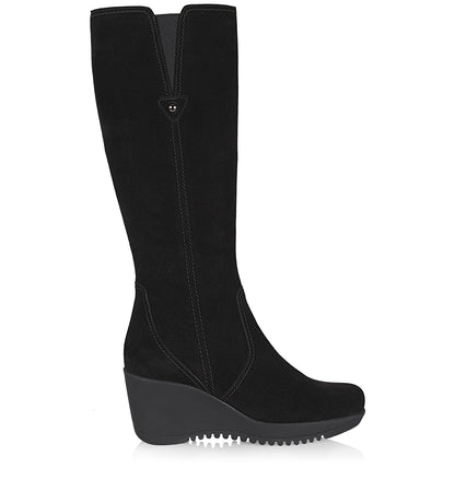 La Canadienne GRACE SUEDE WEDGE BOOT Women