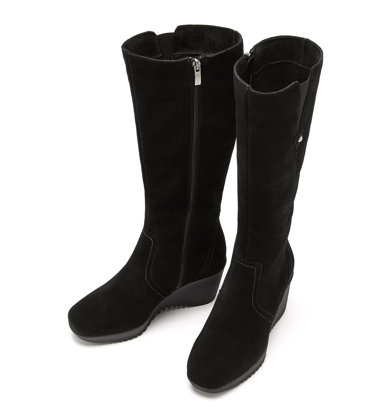 La Canadienne GRACE SUEDE WEDGE BOOT Women