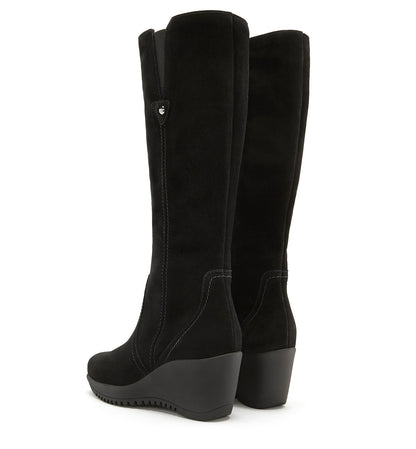 La Canadienne GRACE SUEDE WEDGE BOOT Women