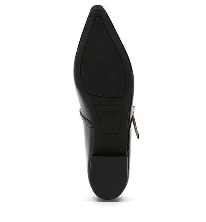 La Canadienne FRITZ CRINKLE LEATHER MARY JANE FLAT Women