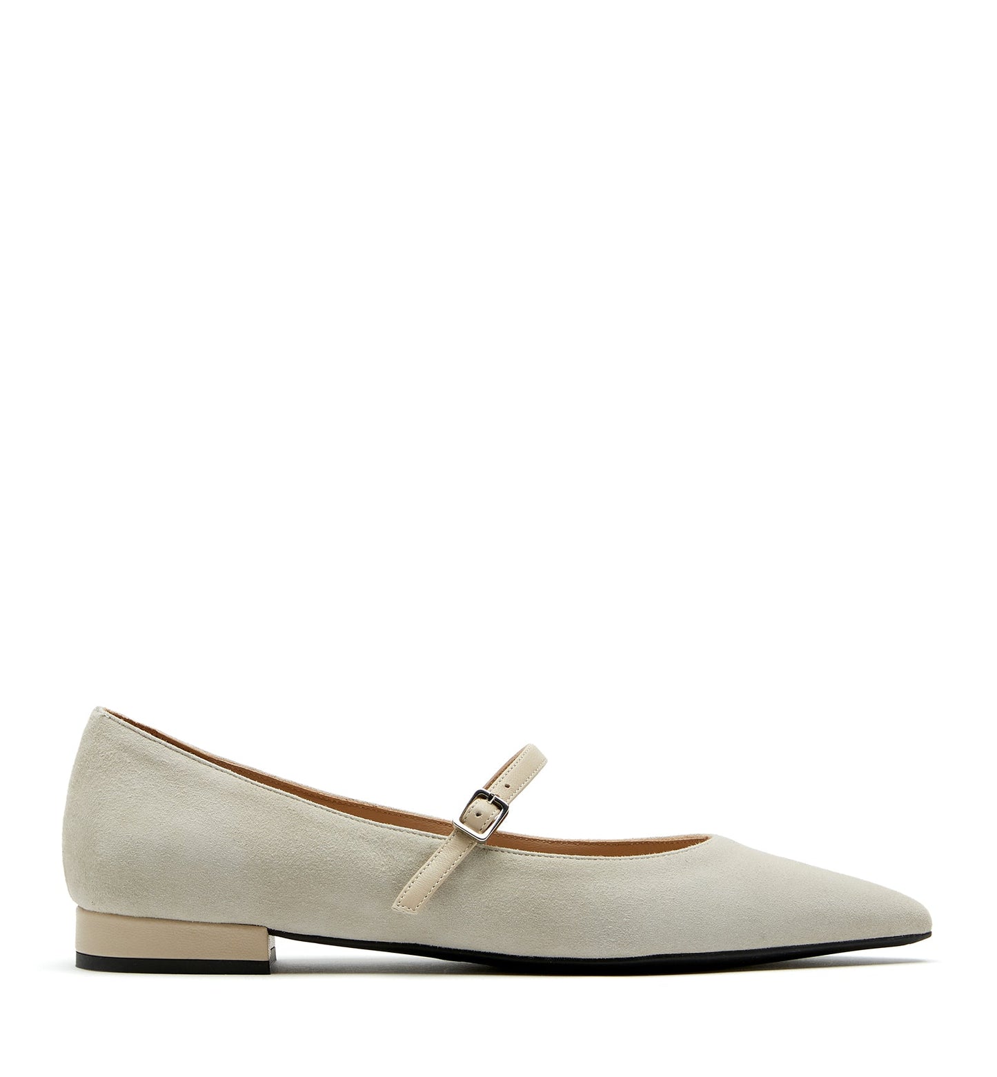 La Canadienne FRITZ SUEDE MARY JANE FLAT Women