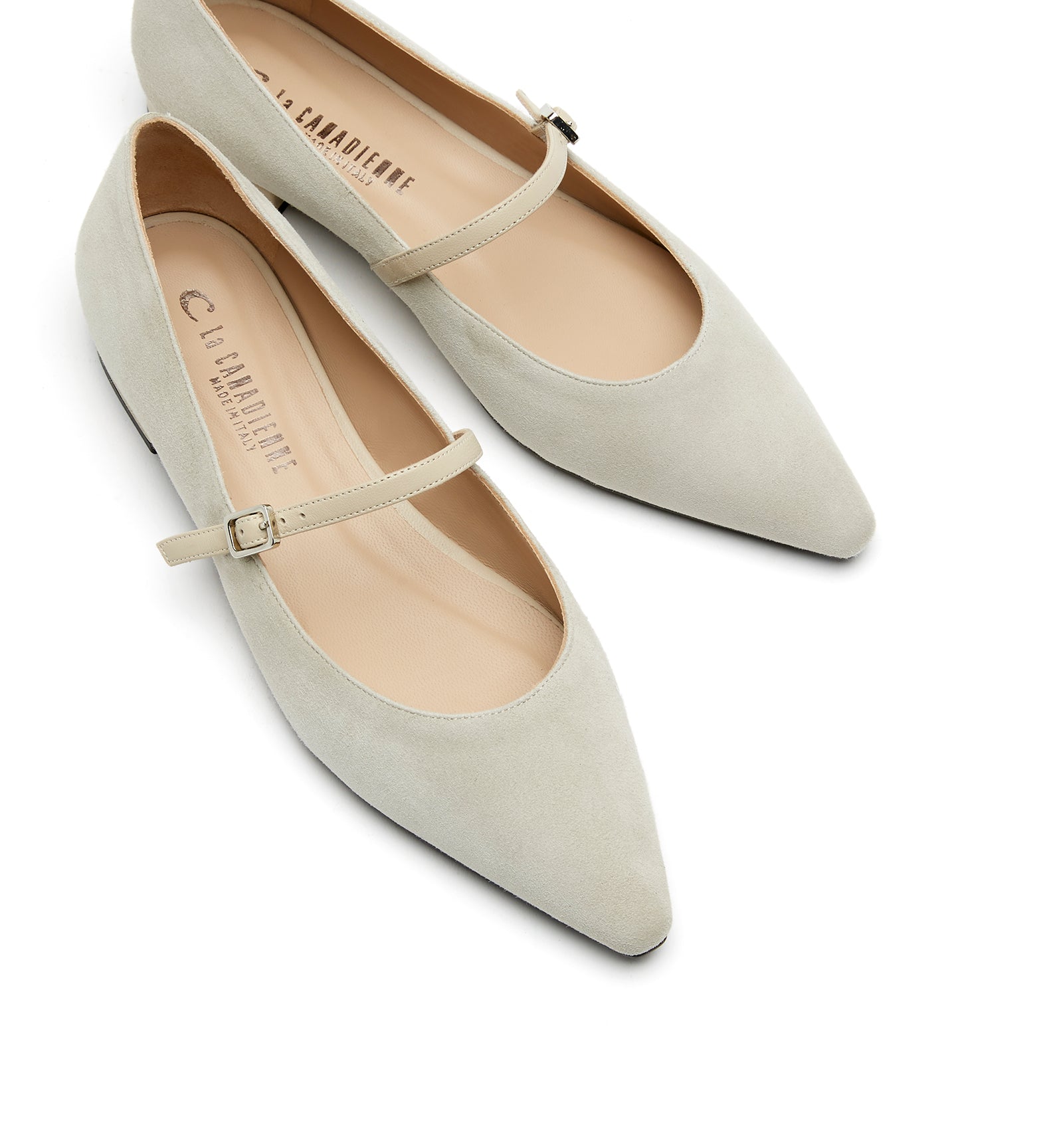 La Canadienne FRITZ SUEDE MARY JANE FLAT Women