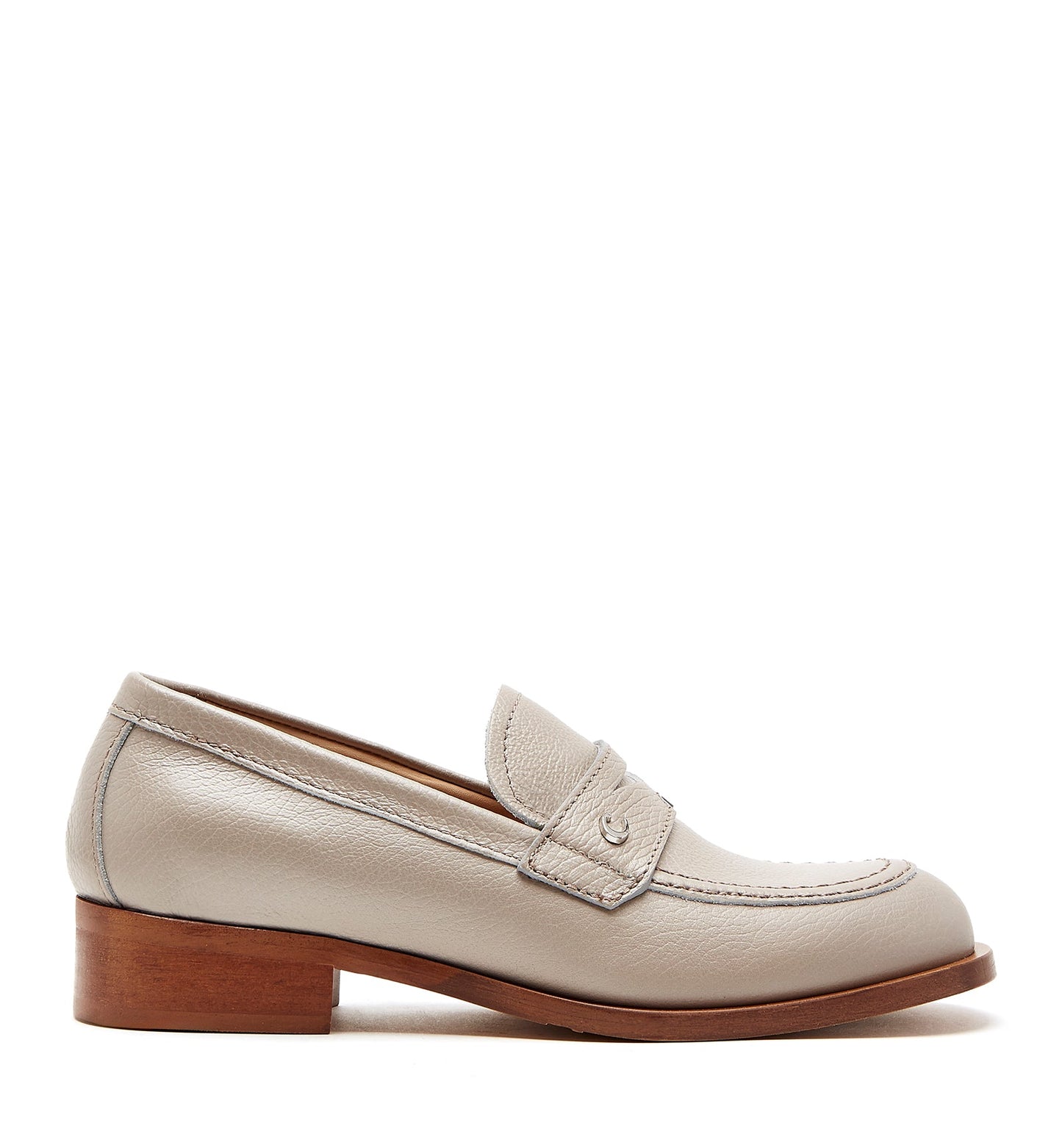 La Canadienne DEMI PEBBLED LEATHER LOAFER Women