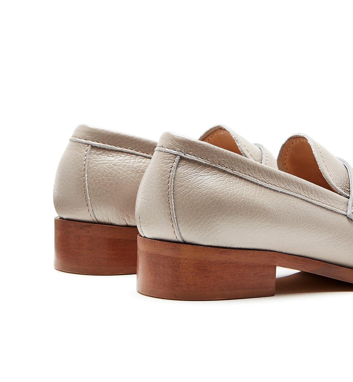 La Canadienne DEMI PEBBLED LEATHER LOAFER Women