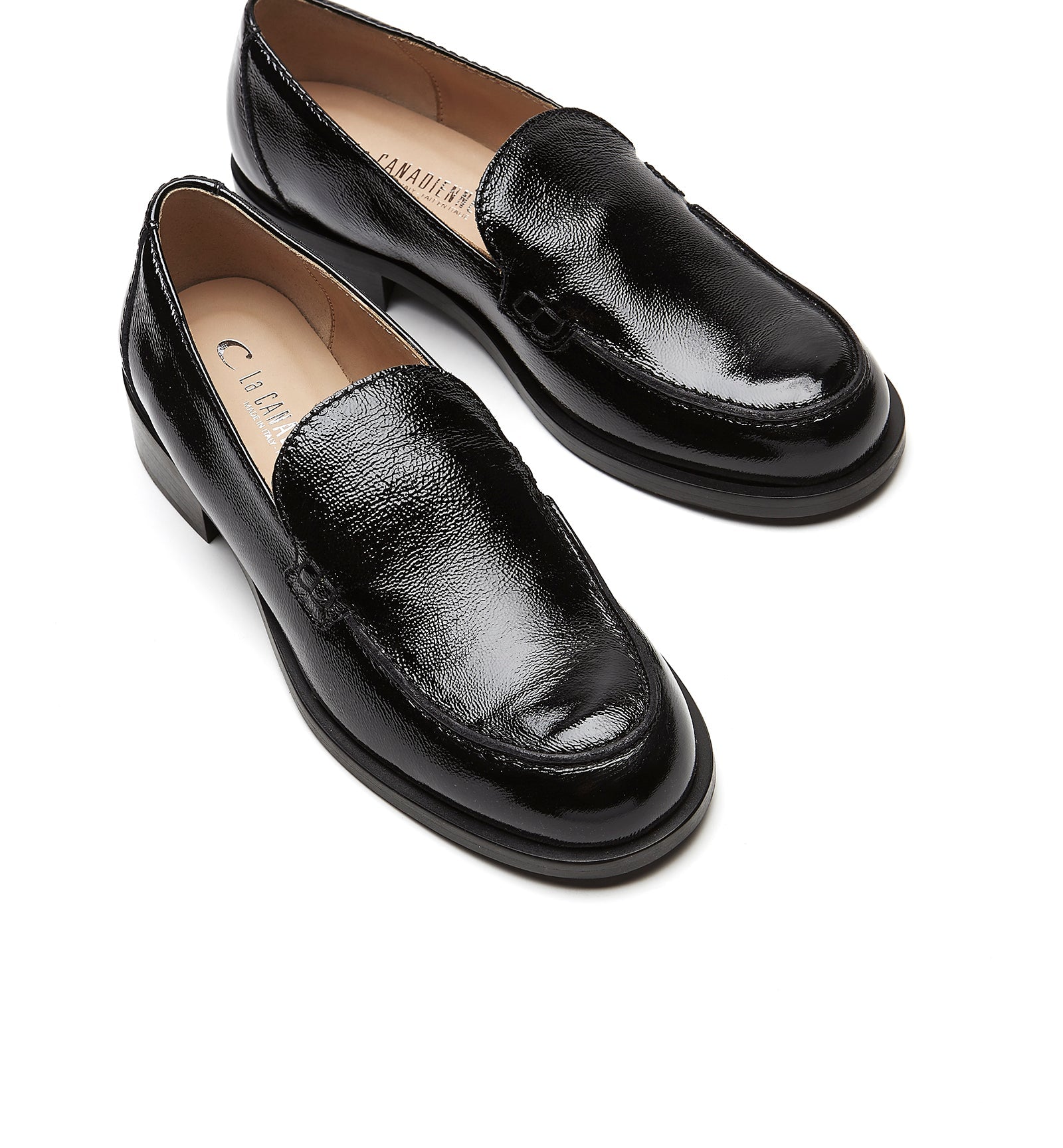 La Canadienne DREAM CRINKLE LEATHER LOAFER Women