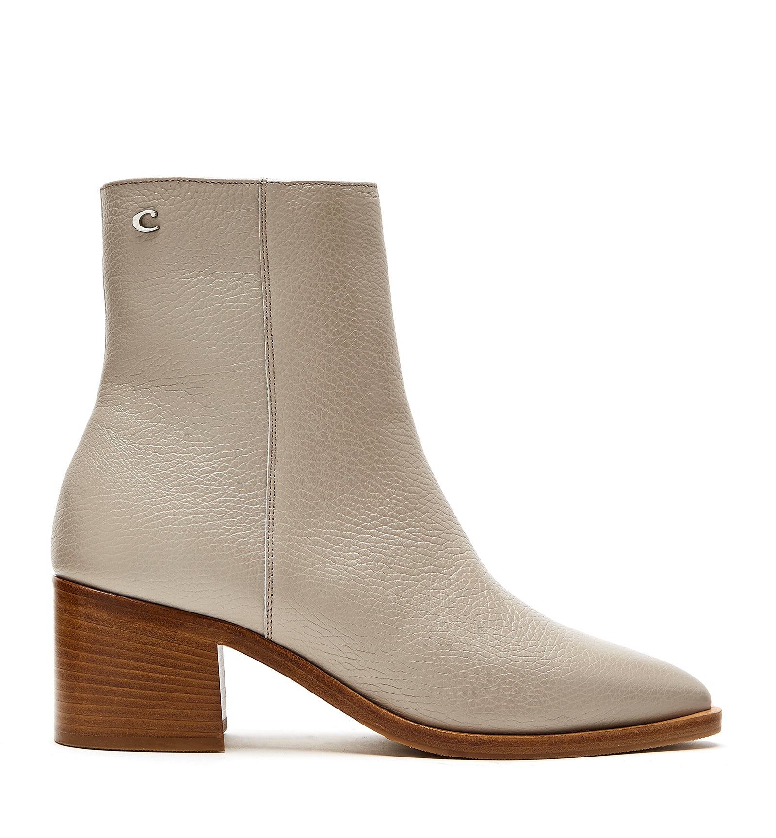 La Canadienne JULIETA PEBBLED LEATHER BOOTIE Women