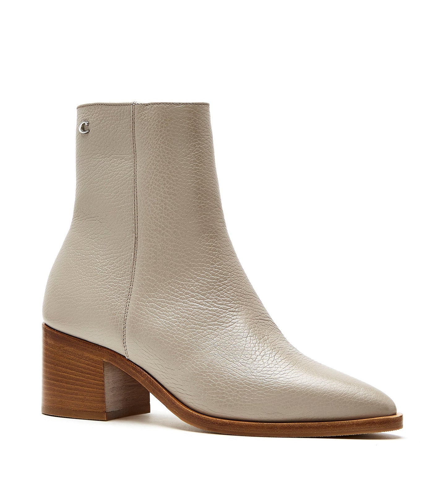 La Canadienne JULIETA PEBBLED LEATHER BOOTIE Women