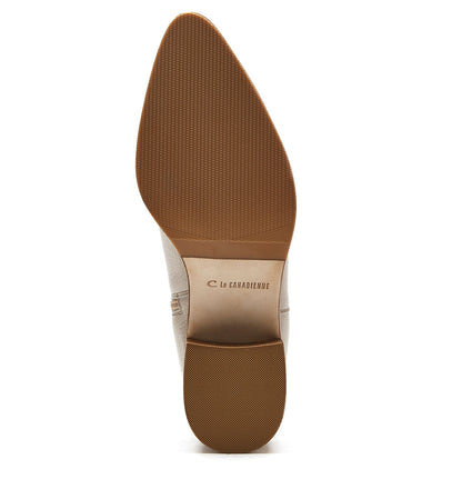 La Canadienne JULIETA PEBBLED LEATHER BOOTIE Women