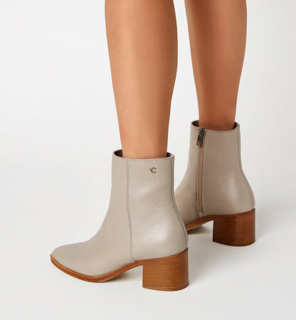 La Canadienne JULIETA PEBBLED LEATHER BOOTIE Women