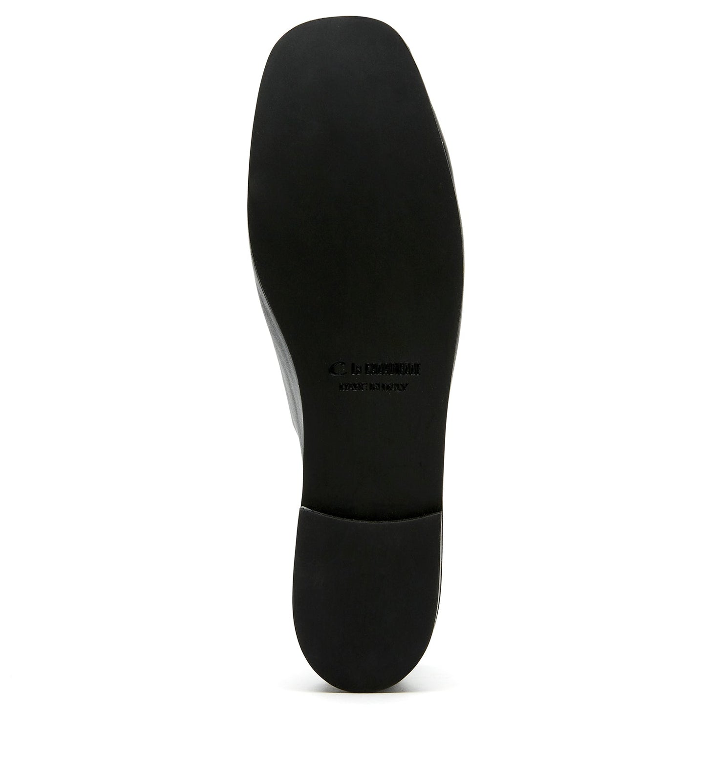 La Canadienne GREY LEATHER MARY JANE FLAT Women