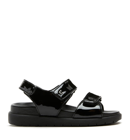 La Canadienne GILMORE PATENT LEATHER SANDAL Women