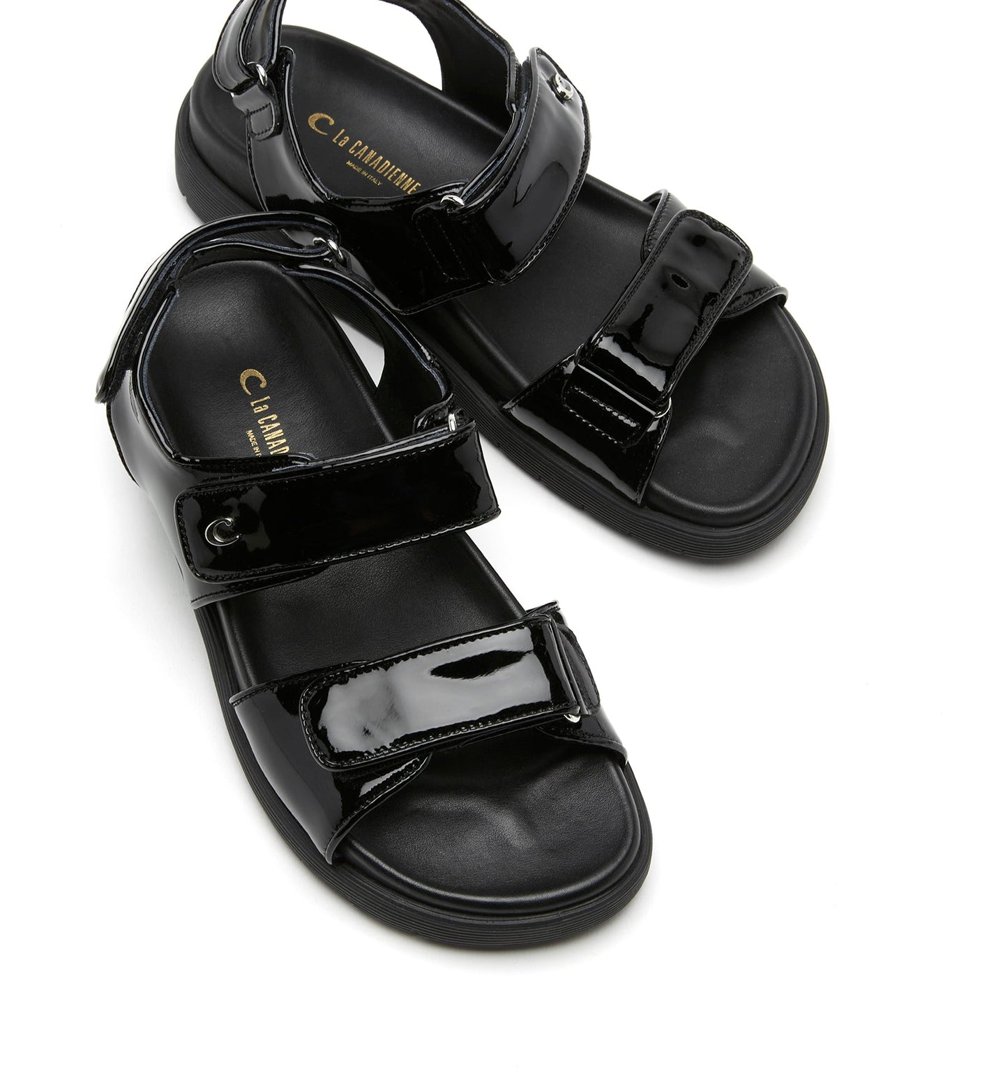 La Canadienne GILMORE PATENT LEATHER SANDAL Women