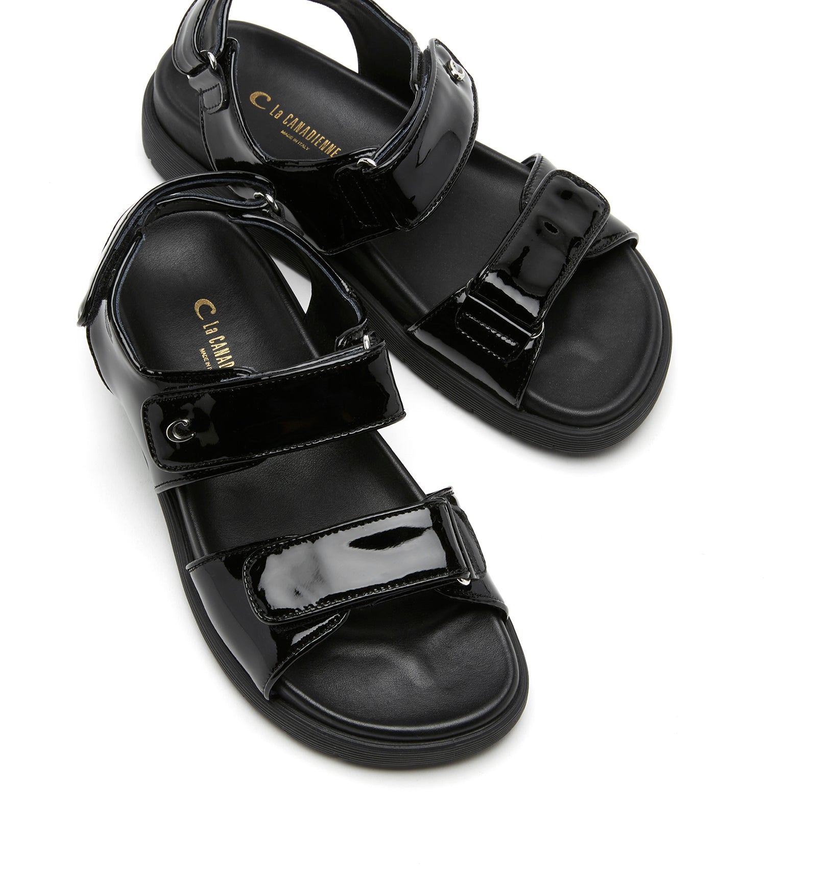 La Canadienne GILMORE PATENT LEATHER SANDAL Women