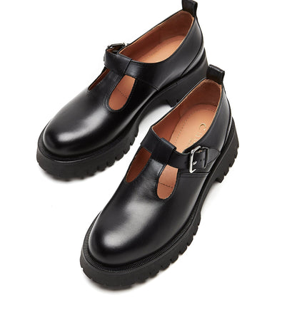 La Canadienne KIP LEATHER MARY JANE LOAFER Women