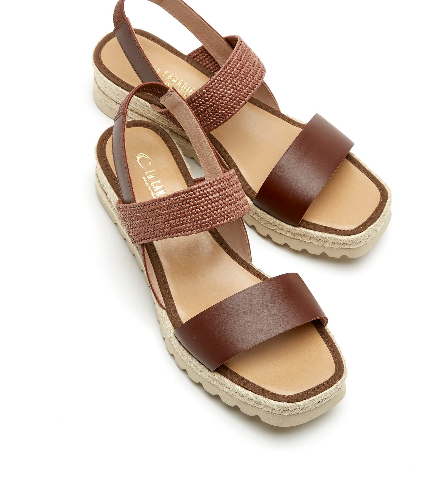 La Canadienne CANNES LEATHER ESPADRILLE Women