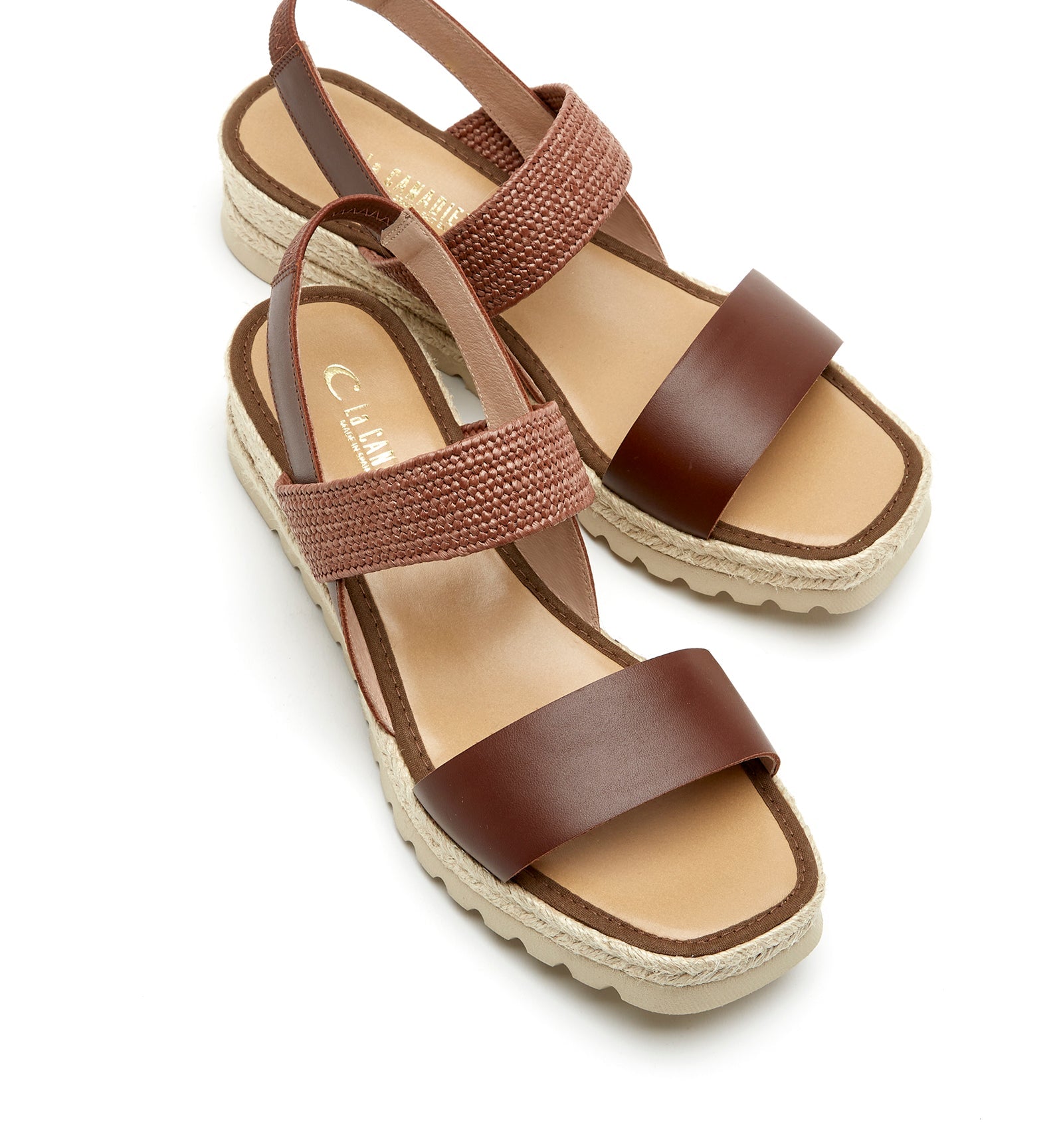 La Canadienne CANNES LEATHER ESPADRILLE Women