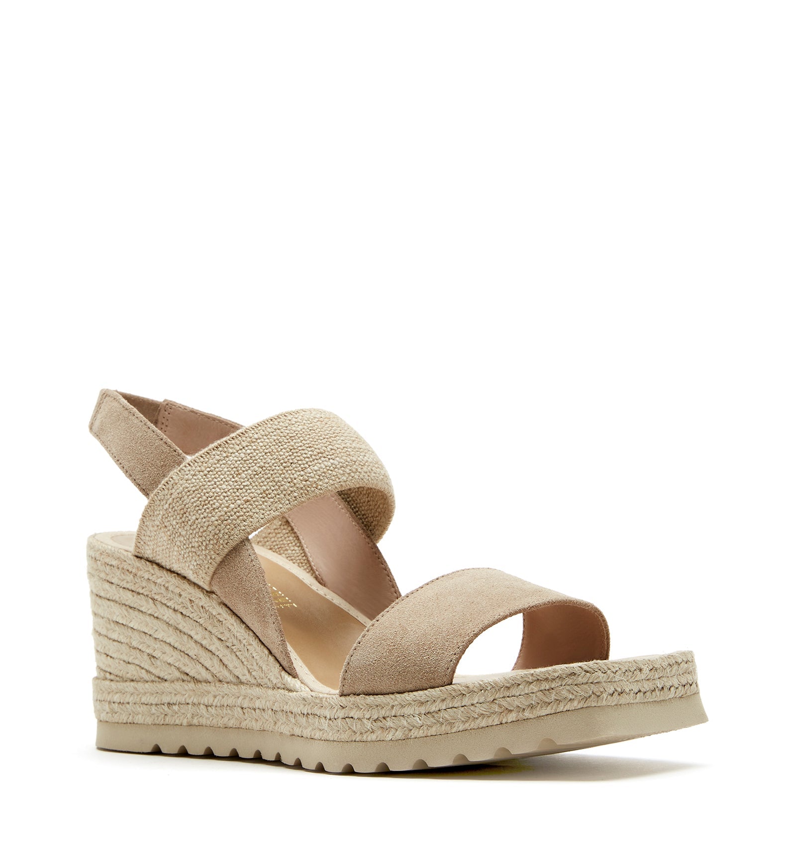 La Canadienne CASSINO SUEDE WEDGE ESPADRILLE Women