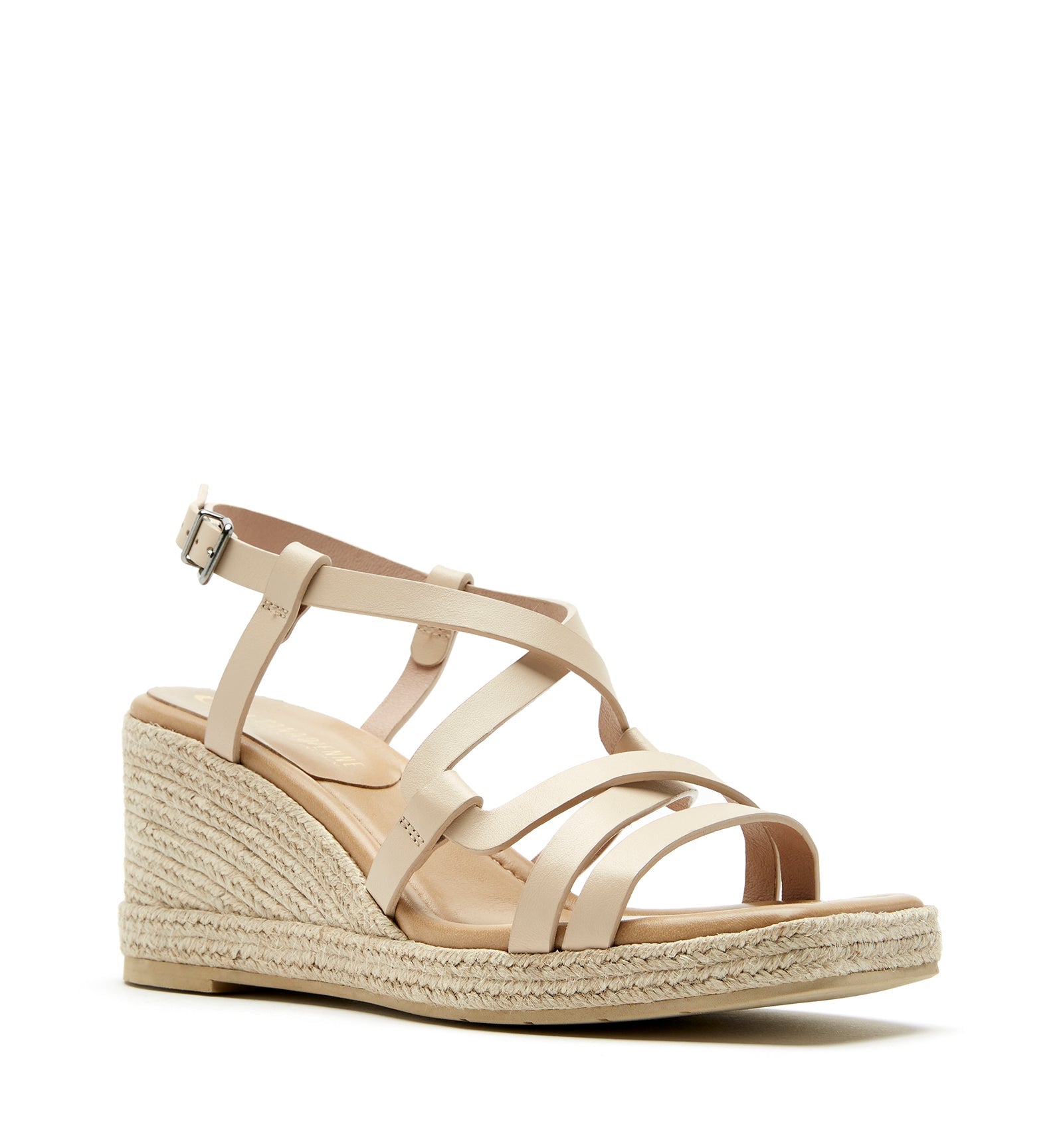 La Canadienne CHAMBLY LEATHER WEDGE ESPADRILLE Women