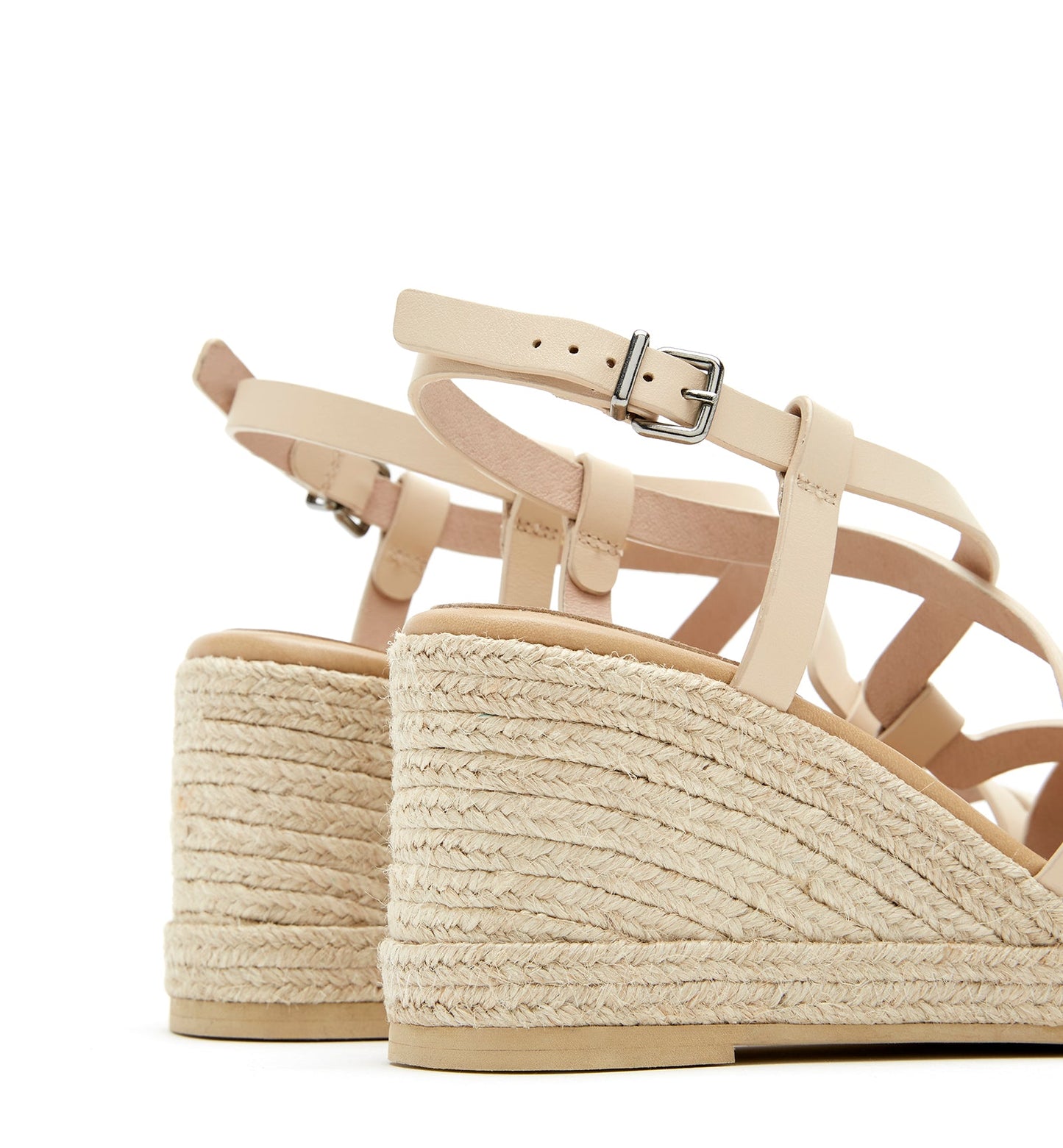 La Canadienne CHAMBLY LEATHER WEDGE ESPADRILLE Women