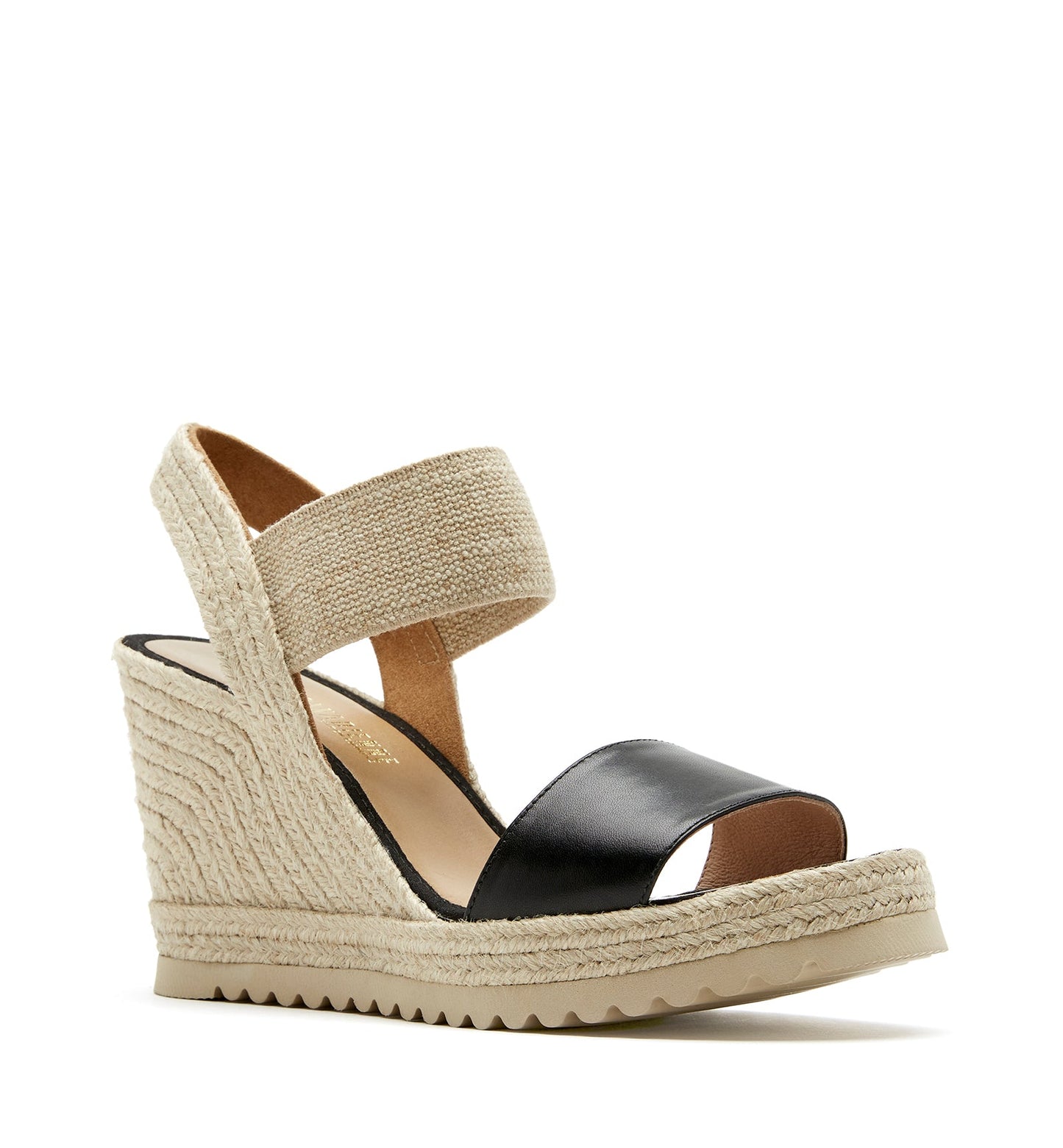 La Canadienne CHRISHELL LEATHER WEDGE ESPADRILLE Women