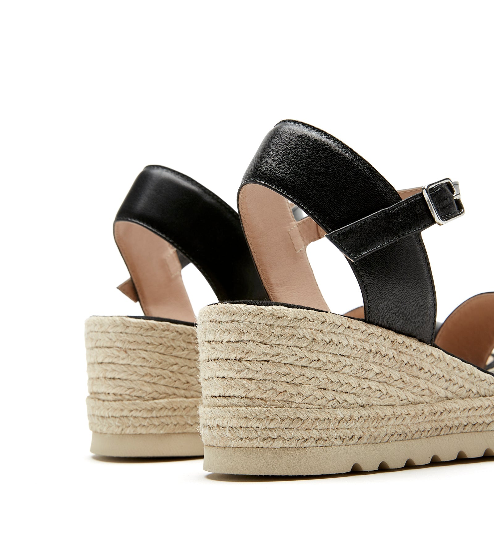 La Canadienne CHRISTIE LEATHER WEDGE ESPADRILLE Women