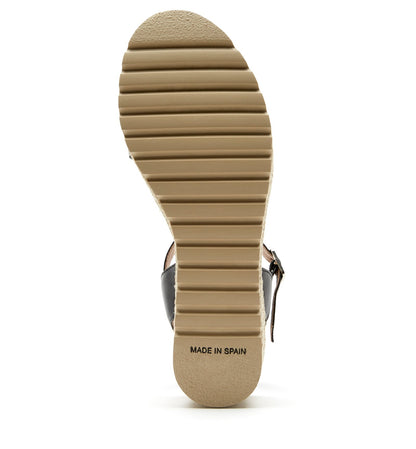 La Canadienne CHRISTIE LEATHER WEDGE ESPADRILLE Women