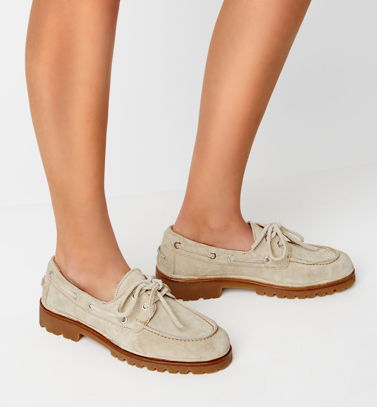 La Canadienne MAJESTIC SUEDE BOAT SHOE Women