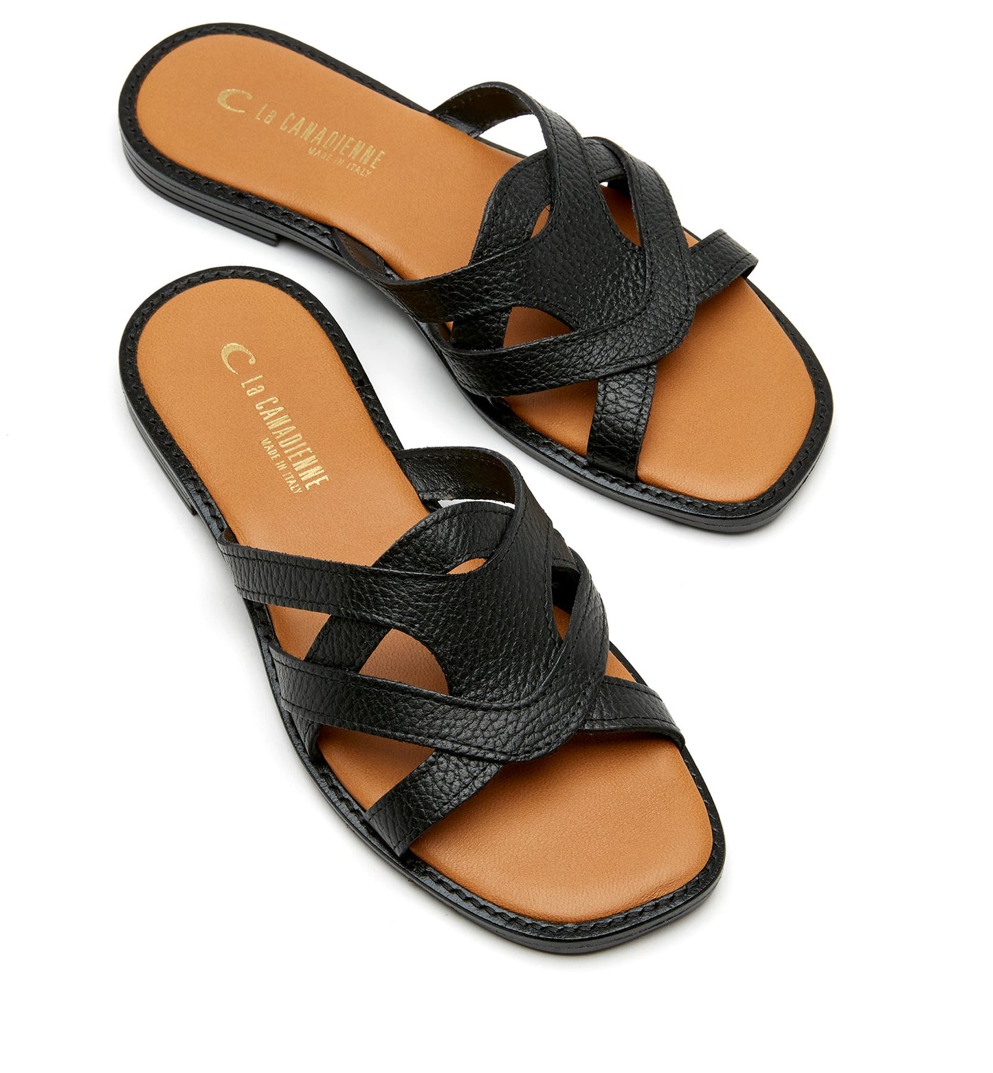 La Canadienne FRANCINE LEATHER SANDAL Women