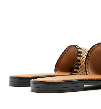 La Canadienne FRANKA RAFFIA SANDAL Women