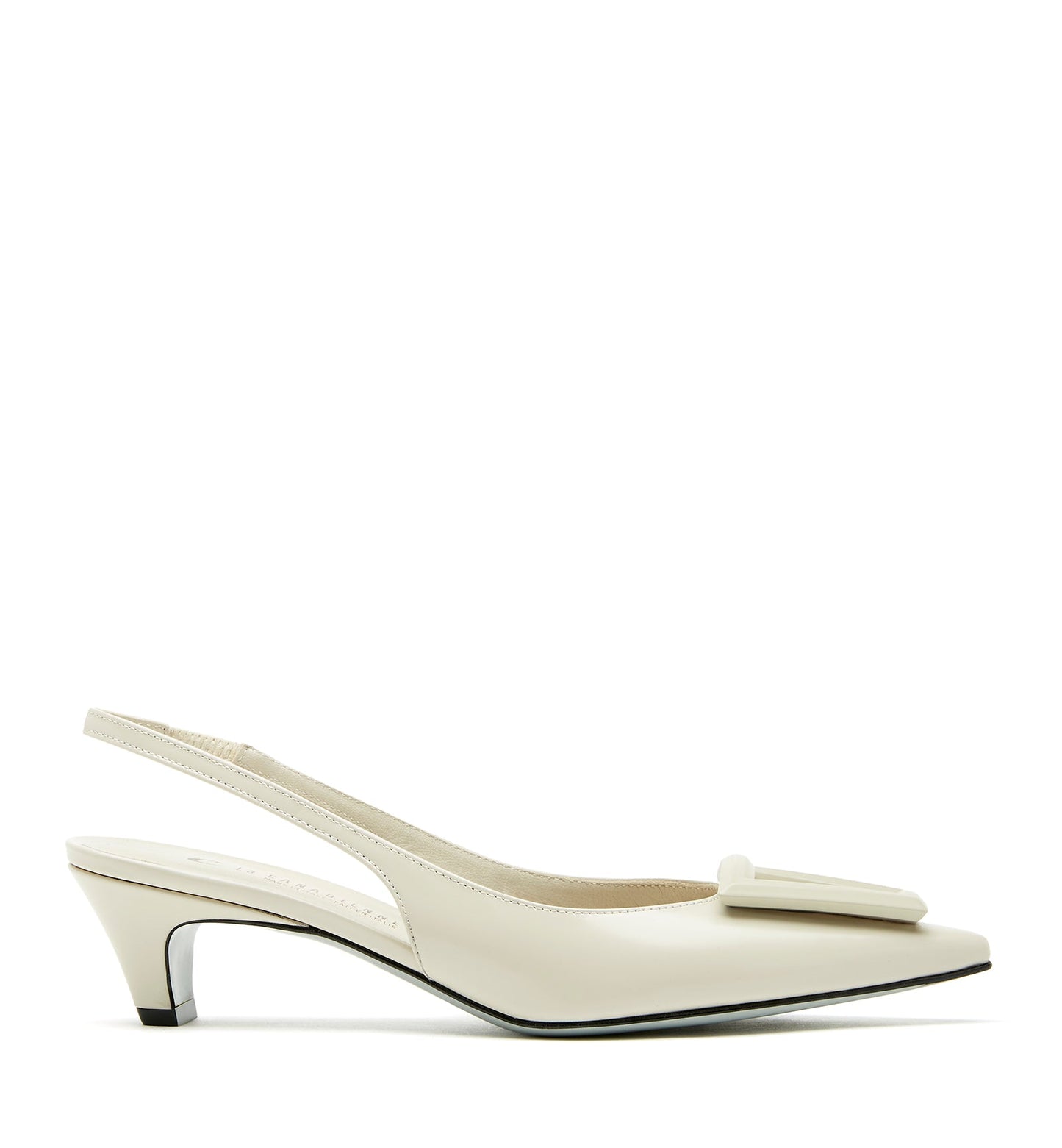 La Canadienne ARTY SLINGBACK SHINE LEATHER PUMP Women