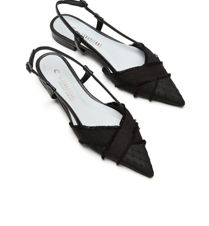 La Canadienne BALI SLINGBACK MESH FLAT Women