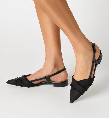 La Canadienne BALI SLINGBACK MESH FLAT Women