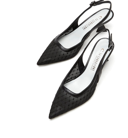 La Canadienne BEVELYN SLINGBACK MESH PUMP Women