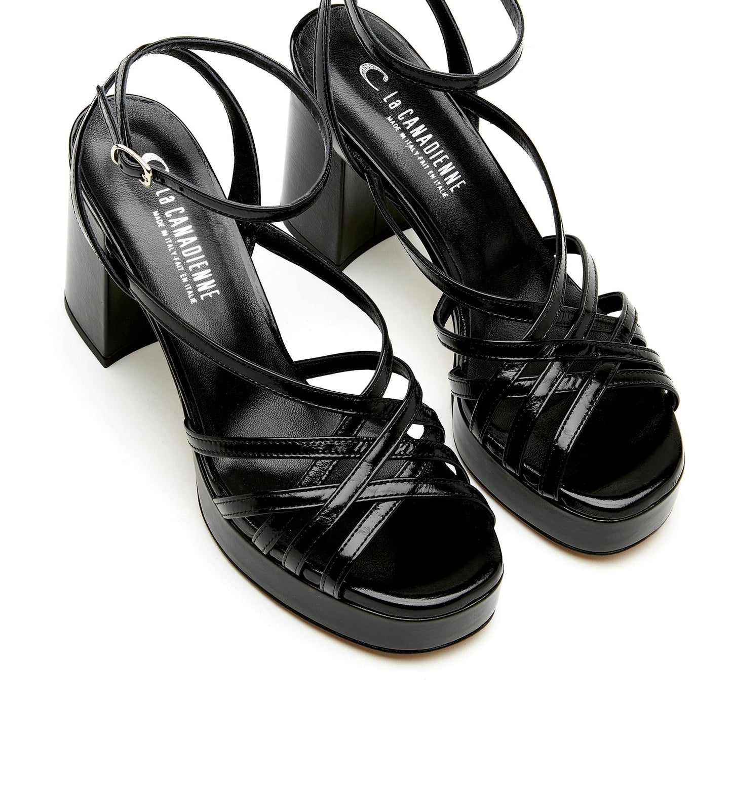 La Canadienne RECALL LEATHER PLATFORM SANDAL Women