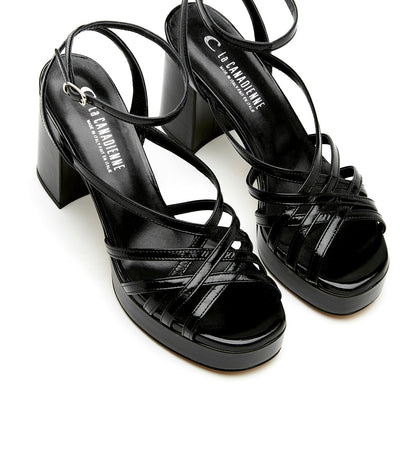 La Canadienne RECALL LEATHER PLATFORM SANDAL Women