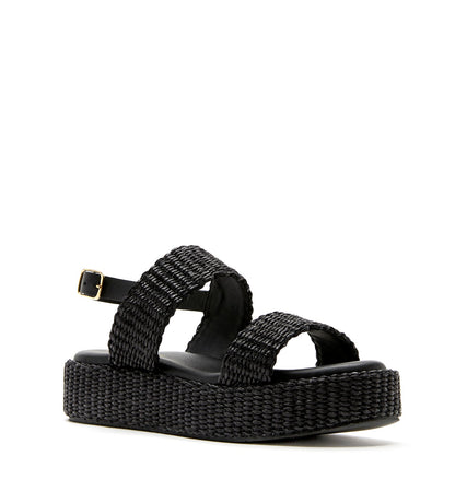 La Canadienne SAVOR RAFFIA SANDAL Women