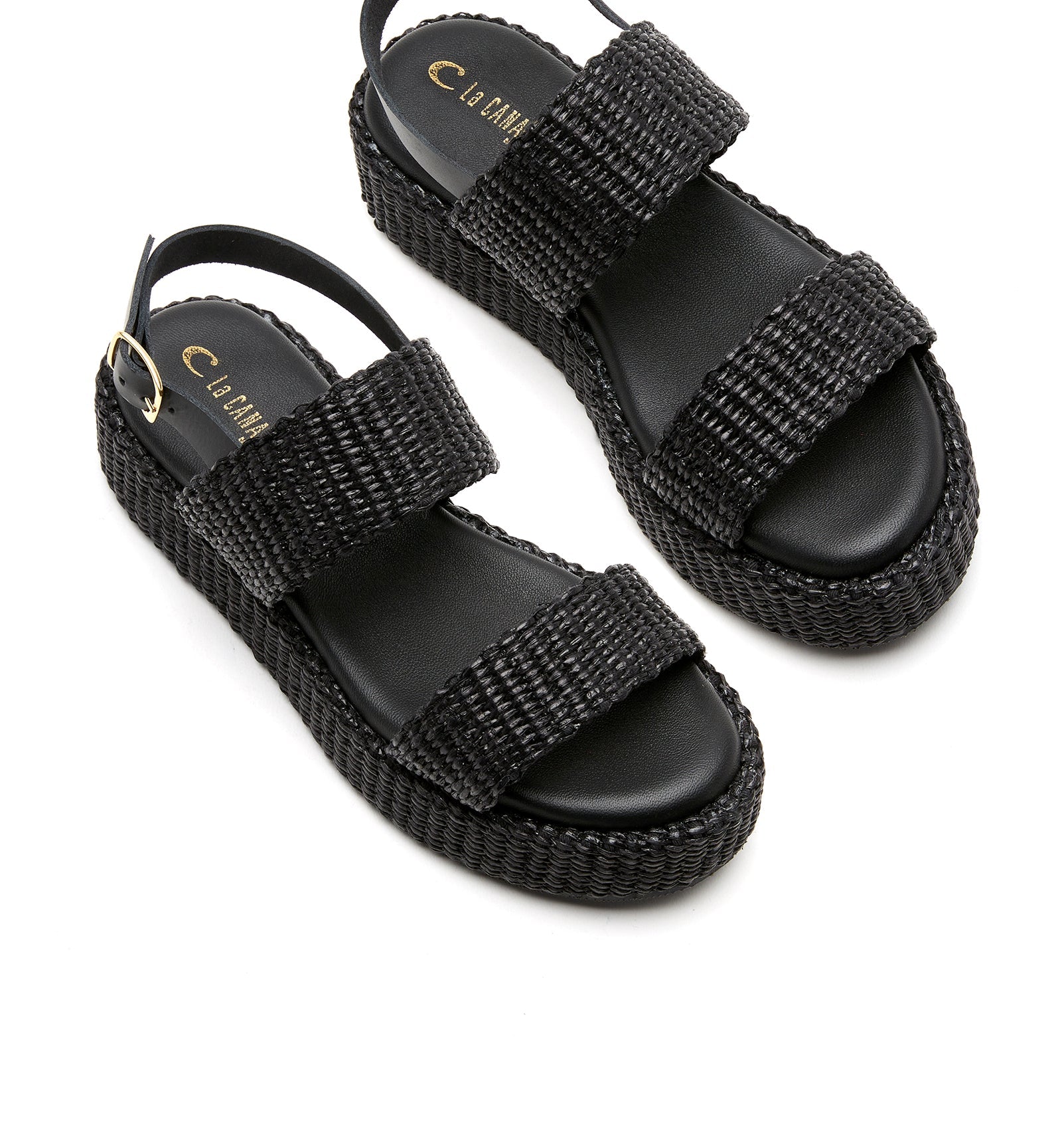 La Canadienne SAVOR RAFFIA SANDAL Women