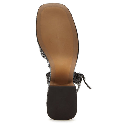 La Canadienne PAMMEE WOVEN LEATHER SANDAL Women